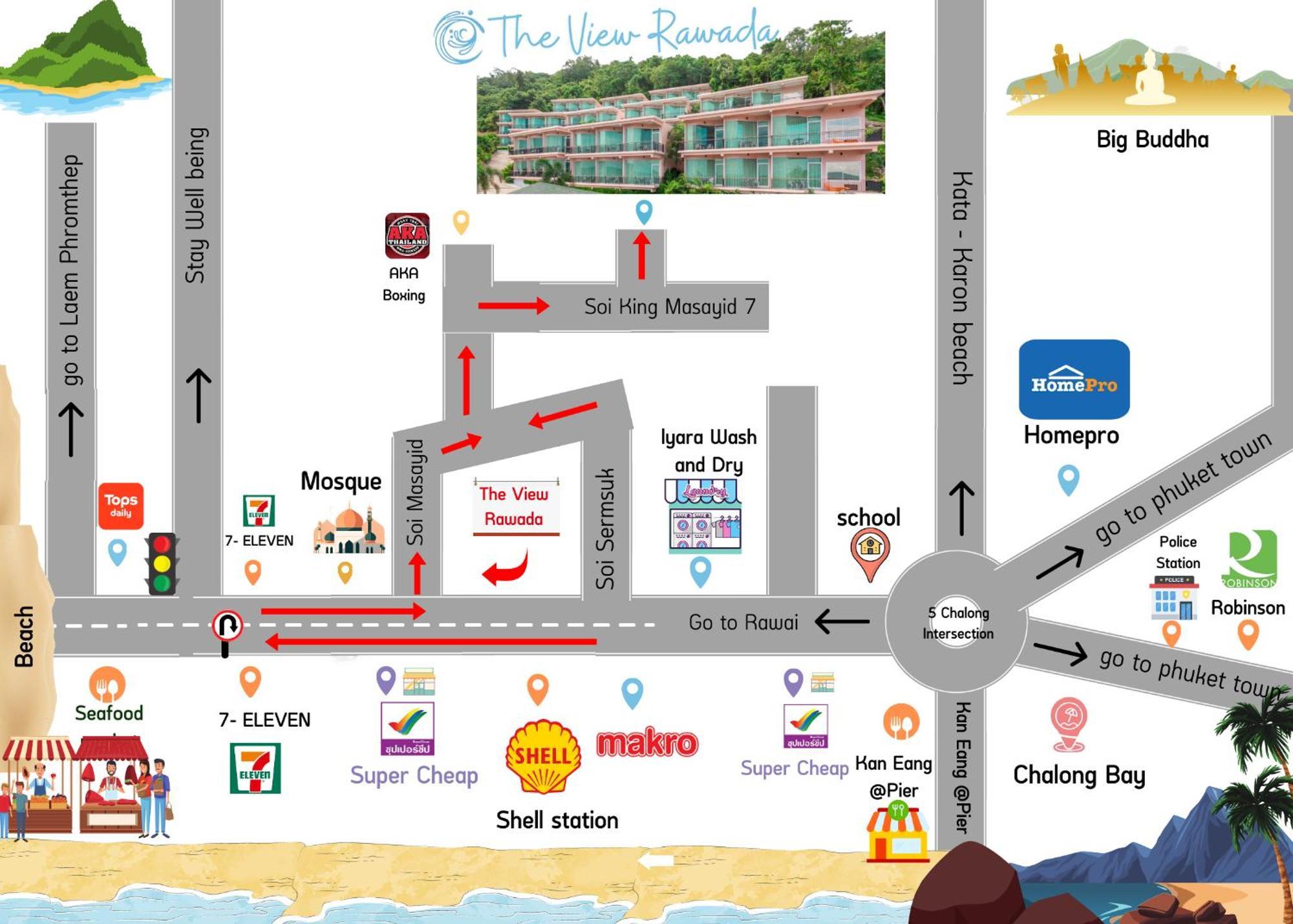 The View Rawada Phuket Hotel Rawai Exterior photo